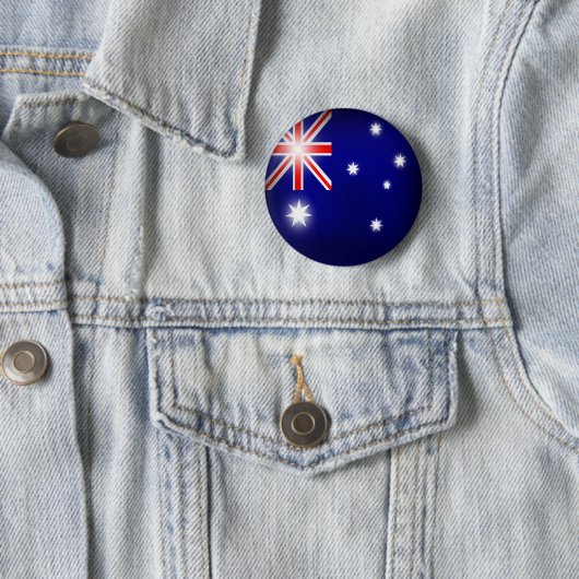 Australische vlag Button (In situ)