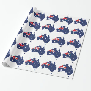 Australische vlag cadeaupapier