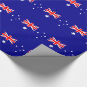 Australische vlag cadeaupapier (Hoek)