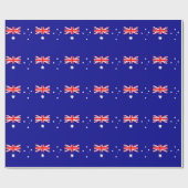 Australische vlag cadeaupapier (Vlak)