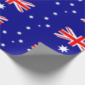 Australische vlag cadeaupapier (Hoek)