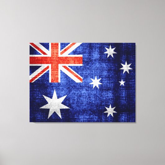Australische vlag canvas afdruk (Voorkant)