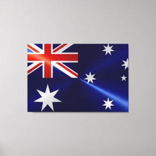 Australische vlag canvas afdruk