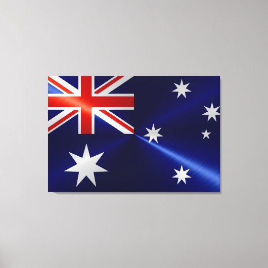Australische vlag canvas afdruk (Voorkant)