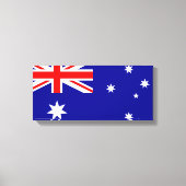 Australische vlag canvas afdruk (Voorkant)