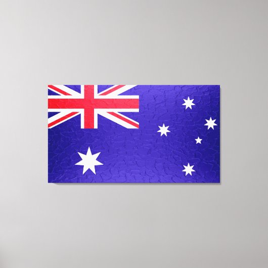 Australische vlag canvas afdruk (Voorkant)