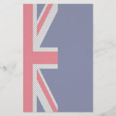 Australische vlag - Carbon Fibre Chrome Style Flyer (Achterkant)