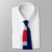 Australische vlag - Carbon Fibre Chrome Style Stropdas (Gebonden)