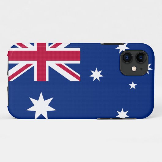 Australische vlag Case-Mate iPhone case (Achterkant (horizontaal))