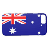Australische vlag Case-Mate iPhone case (Achterkant (Horizontaal))