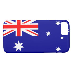 Australische vlag 	iPhone 8/7 hoesje