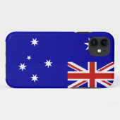 Australische vlag Case-Mate iPhone case (Achterkant (horizontaal))