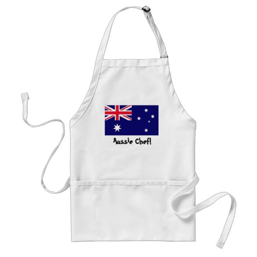 Australische vlag chef apron standaard schort (Voorkant)