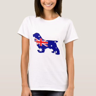 Australische vlag - Cocker Spaniel T-shirt
