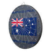 Australische vlag dartbord (Voorkant Rechts)