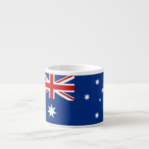Australische vlag espresso kop