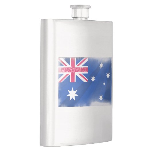 Australische vlag Fadeout Flacon (Rechts)