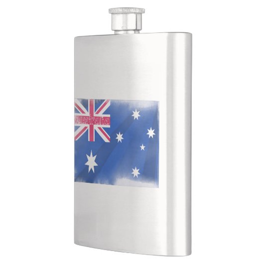 Australische vlag Fadeout Flacon (Links)