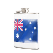 Australische vlag Fadeout Heupfles (Links)