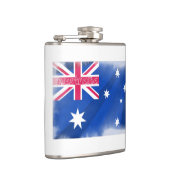 Australische vlag Fadeout Heupfles (Rechts)