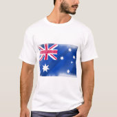 Australische vlag Fadeout T-shirt (Voorkant)