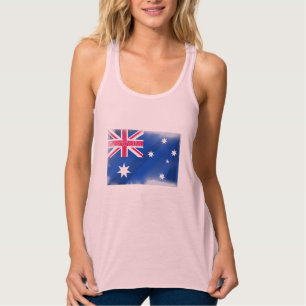 Australische vlag Fadeout Tanktop