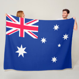 Australische vlag fleece deken