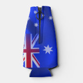 Australische vlag flesjeskoeler (Achterkant)