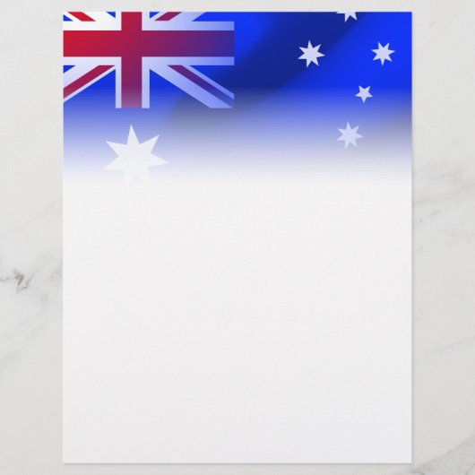 Australische vlag flyer (Voorkant)