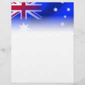 Australische vlag flyer (Achterkant)