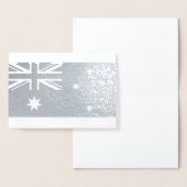 Australische vlag folie kaarten (Display)