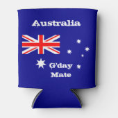 Australische vlag & G-day Mate cooler / Australië (Voorkant)