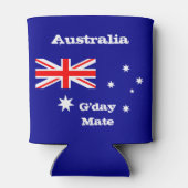 Australische vlag & G-day Mate cooler / Australië (Achterkant)