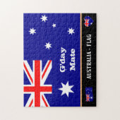 Australische vlag & G-day Mate puzzle / Australië Legpuzzel (Verticaal)