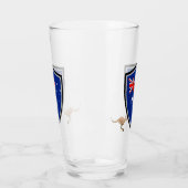 Australische vlag glas (Links)