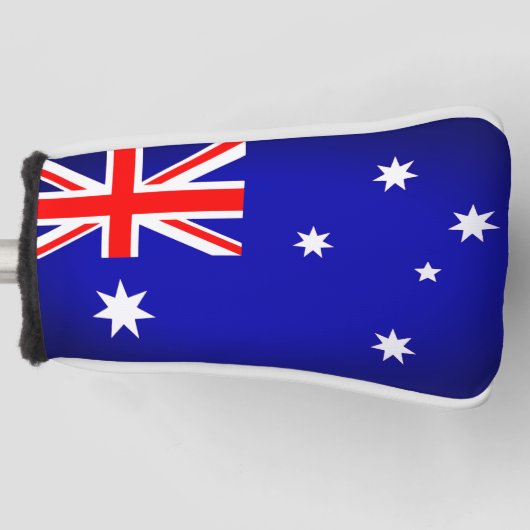 Australische vlag Golf Head-Hoesje Golfheadcover (Voorkant)
