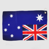 Australische vlag Golf Towel Golfhanddoek (Horizontaal)