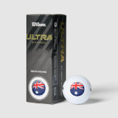 Australische vlag golfballen (Verpakking)