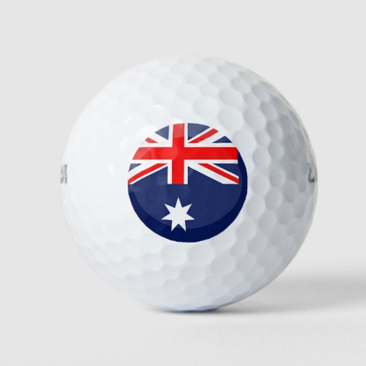 Australische vlag golfballen (Voorkant)