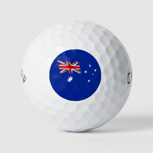 Australische vlag golfballen (Voorkant)