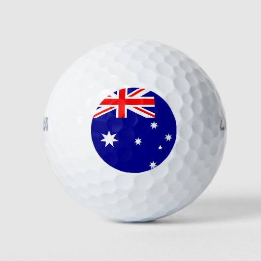 Australische vlag golfballen (Voorkant)