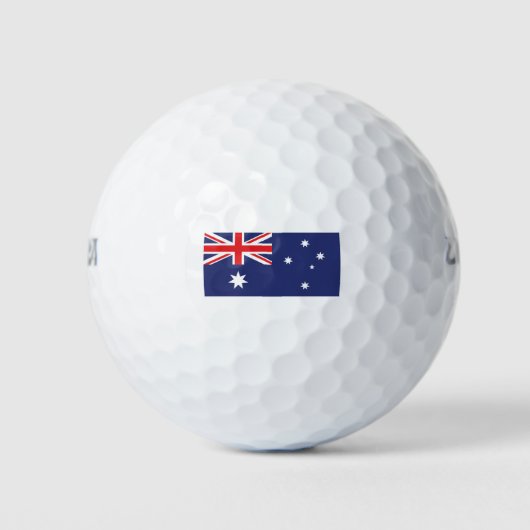 Australische vlag golfballen (Voorkant)