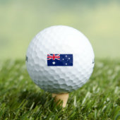 Australische vlag golfballen (Insitu Shirt)