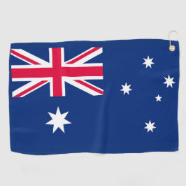 Australische vlag golfhanddoek