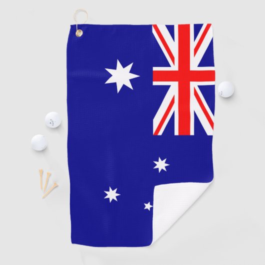 Australische vlag golfhanddoek (Insitu)