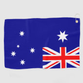 Australische vlag golfhanddoek (Horizontaal)