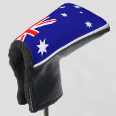 Australische vlag golfheadcover (3/4 voorkant)