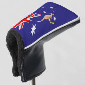 Australische vlag golfheadcover (3/4 voorkant)