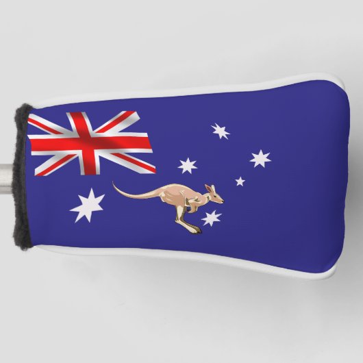 Australische vlag golfheadcover (Voorkant)