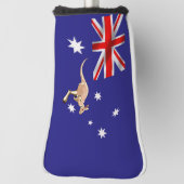 Australische vlag golfheadcover (Draai 90)